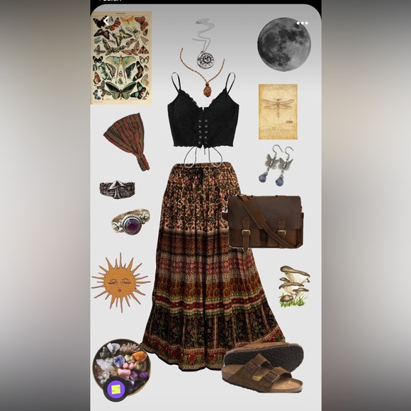 Starter Kit 5 Items Custom 90s Grunge Boho Indie Artsy Alternative Various Sizes - Picture 2 of 6